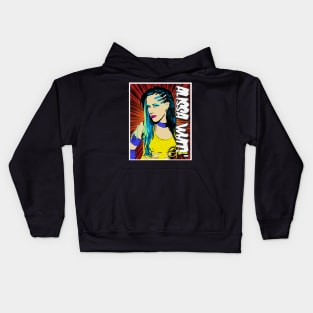 Alissa White Gluz Pop Art Design Kids Hoodie